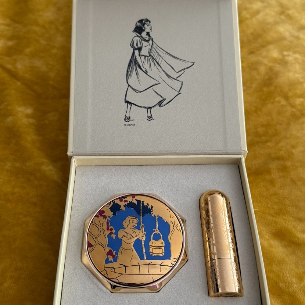 Bésame Snow White Compact and Lipstick Set - Includes Free Scarf!